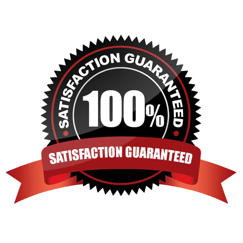 satisfaction guaranteed